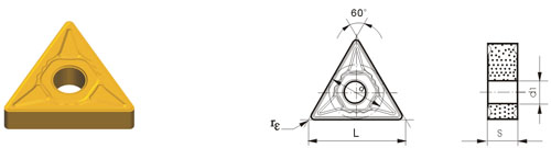 cemented carbide indexable inserts TNMG-ZKF